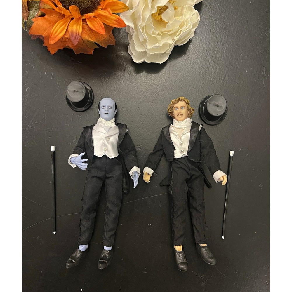 Mego Young Frankenstein 8-inch "Puttin' on the Ritz" 2 Action Figures Top Hat